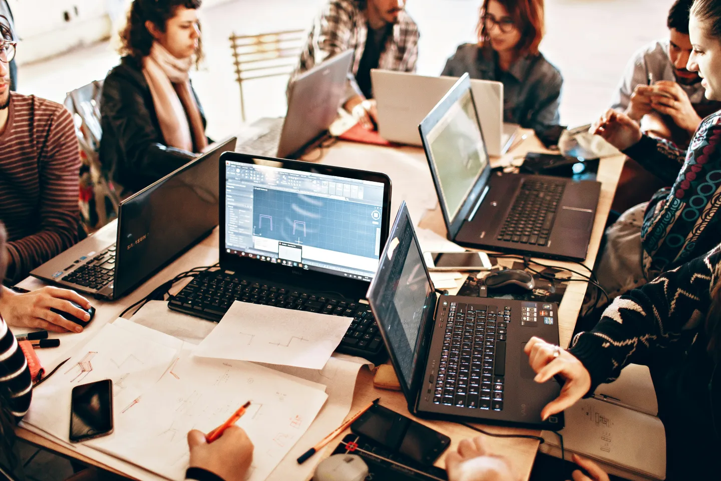 A dedicated Luftborn team working as an extension of your organization