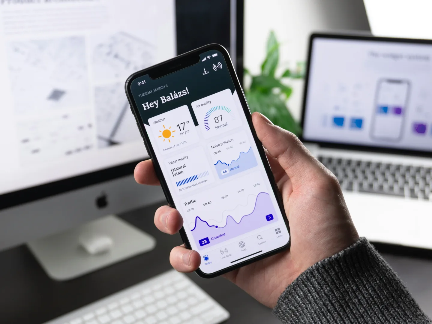 Luftborn team building mobile apps for iOS and Android